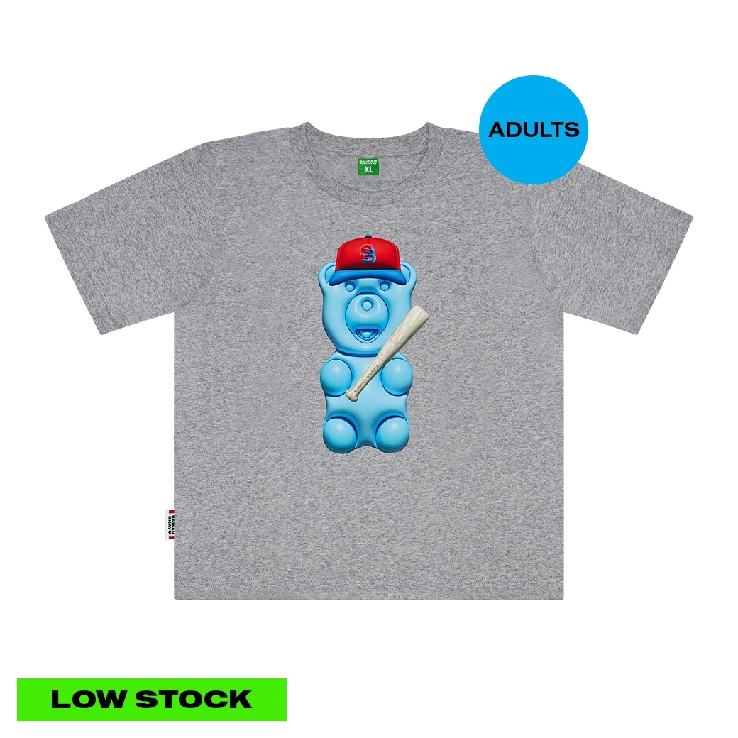 (DROP 11) BASEBALL BEAR TEE (ADULTS)