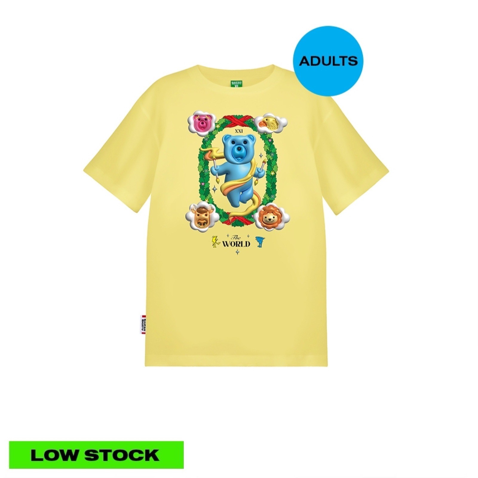 (DROP 2) THE WORLD – YELLOW (ADULTS)