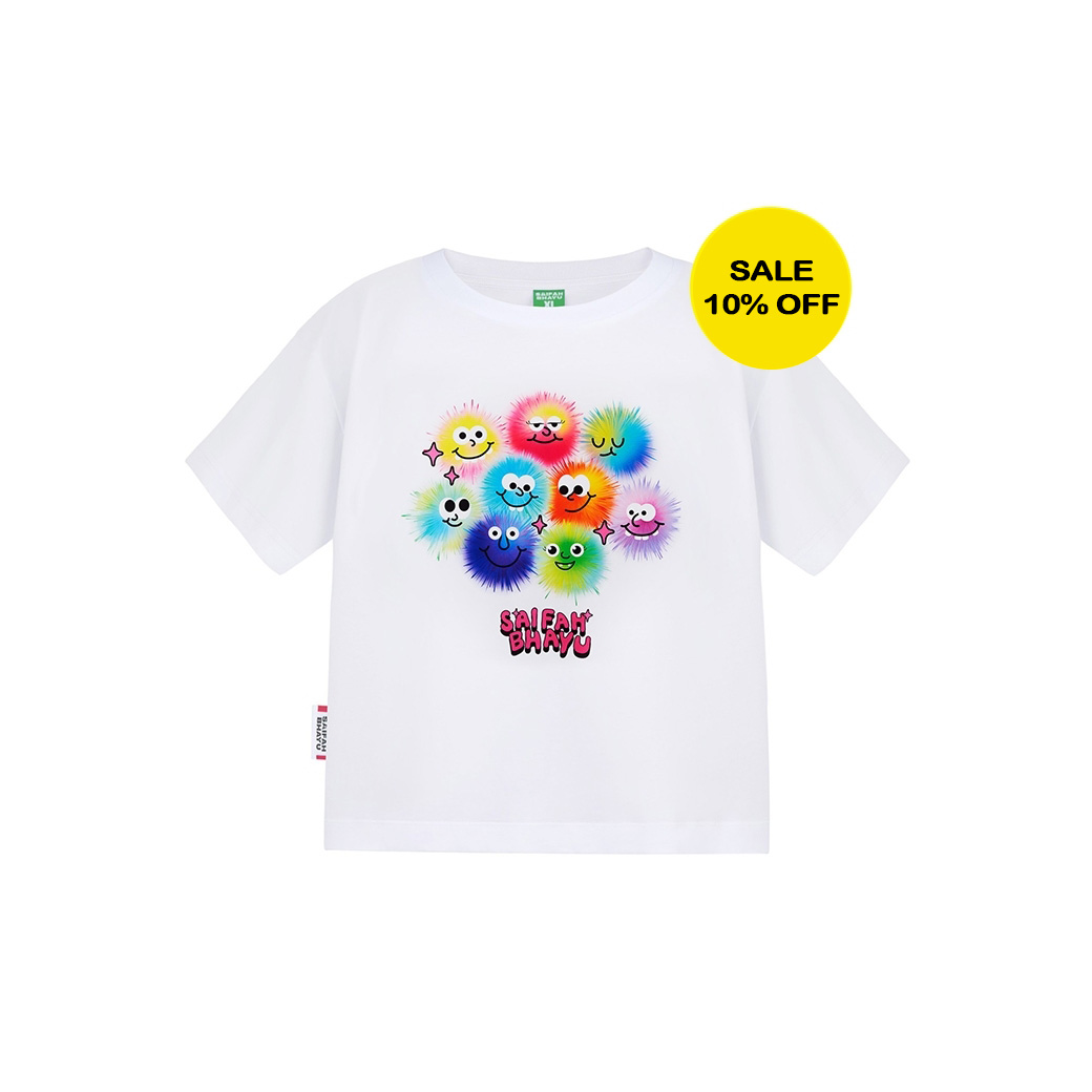 (DROP 3) TINY FLUFFY MONSTER TEE (KIDS)